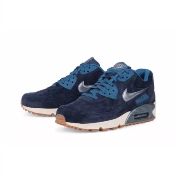 Nike dark blue Air max sneakers 818598-400 Clear - Picture 3 of 4